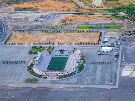 Aerial View of the Sam Boyd Stadium Stock Photo - Image of campus, boyd: 247809472