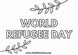 Posters And Colouring In For Refugee Week  City Of Sanctuary UK sketch template