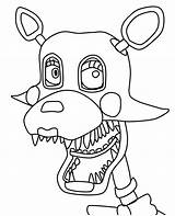 FNAF Coloring Pages  Free Printable For Kids sketch template