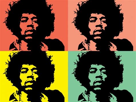 Jimi Hendrix Pop Art Free Stock Photo - Public Domain Pictures