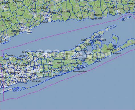 Suffolk County, NY Zip Codes - Southampton Zip Codes