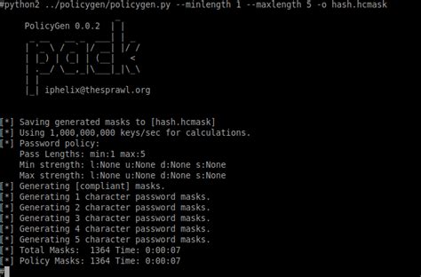 Why would you use masks with hashcat when you crack hashes in brute force mode. @hashcat # ...