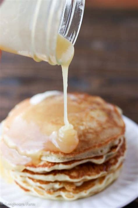 Homemade Butter Syrup Recipe • Longbourn Farm