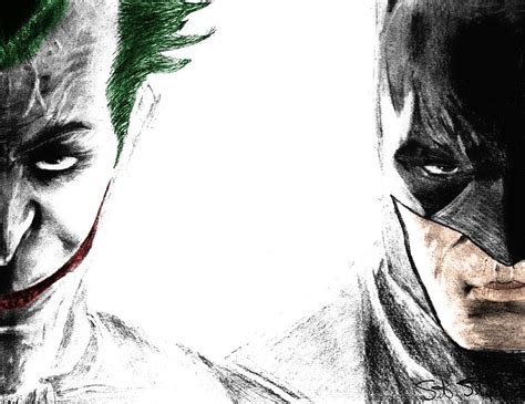 Batman Joker Pencil Drawings