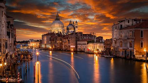 HD wallpaper: dusk, cloud, italy, venice, europe, tourist attraction, photography | Wallpaper Flare