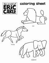 Eric Carle Coloring Pages  ArmaniaxHuffman sketch template