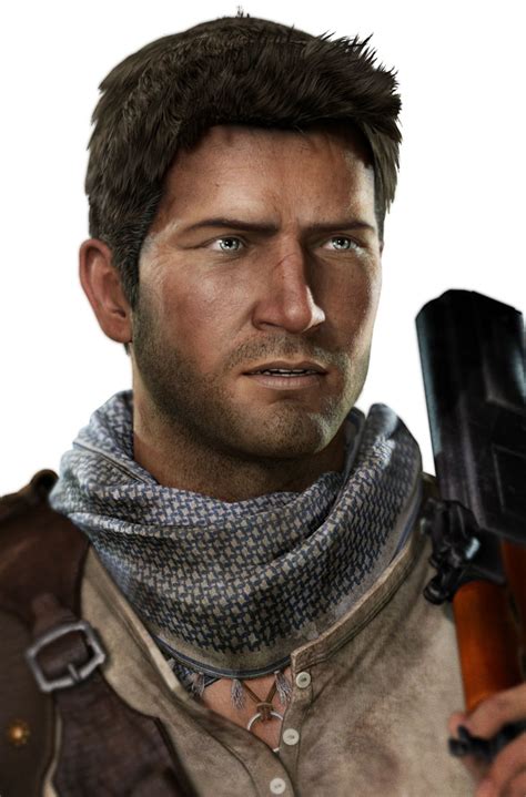 Nate Portrait Art - Uncharted 3: Drake's Deception Art Gallery