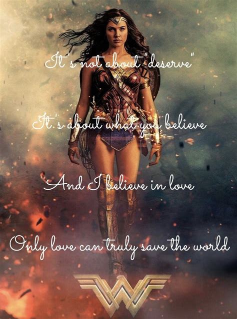 Wonder Woman quote | Wonder woman quotes, Wonder woman, Gal gadot wonder woman