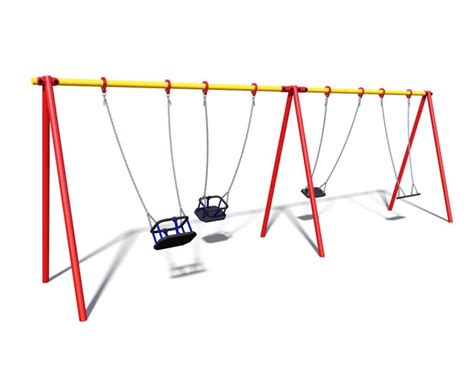 2 Bay 4 Seat Viking Swings | Play Equipment | Wicksteed