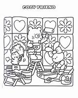Cozy Friend Picture coloring Page  Download Print Or Color Online For sketch template