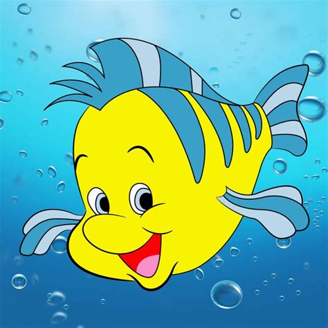 Ariel Flounder And Sebastian Coloring Pages - thiva-hellas