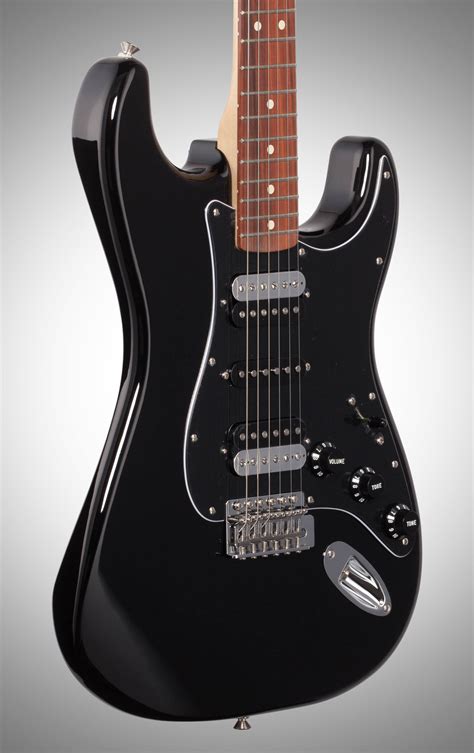 Fender Standard Stratocaster HSH Electric Guitar, Black