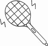 Electric Fly Swatter Icon In Line Art 24465489 Vector At Vecteezy sketch template