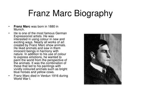 PPT - Franz Marc PowerPoint Presentation, free download - ID:6250834