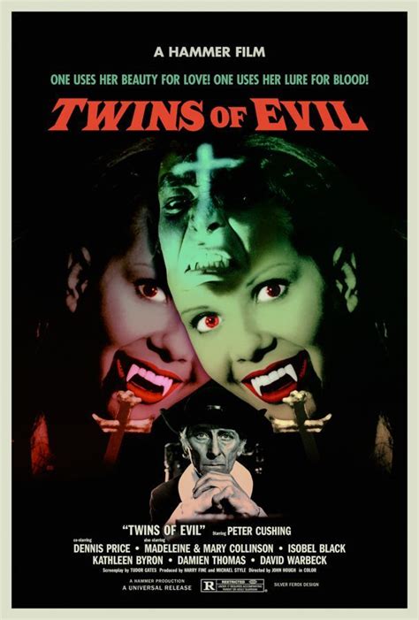 Twins of Evil (1971) | Horror posters, Classic horror movies, Hammer ...