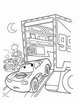 Lightning Mcqueen Coloring Page Printable sketch template