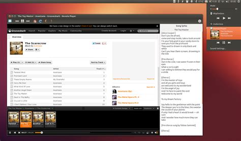 Cloud Music Player `Nuvola` Sees New Stable Release ~ Web Upd8: Ubuntu ...