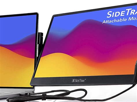 SideTrak Swivel Full HD attachable portable monitor provides a second screen to a device ...