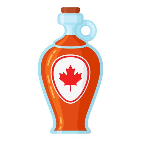 Maple Syrup Bottle Illustrations, Royalty-Free Vector Graphics & Clip Art - iStock