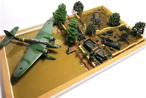 miniafv: "A German camp" WWII 1/72 scale diorama (by Mehmet Küçük)