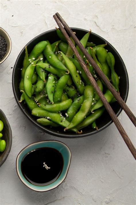 Asian Steamed Edamame - Eats by the Beach