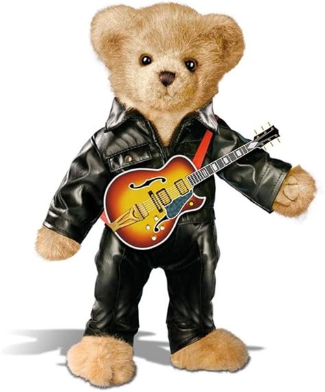 The '68 Comeback Special Elvis Presley Teddy Bear by Ashton Drake Galleries: Amazon.co.uk ...