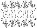 Choir Coloring Pages  Emergency Sub Plan No Tech Activity TPT sketch template