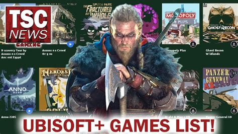 Complete List of Ubisoft Plus Games on PC, Google Stadia | Plus games ...