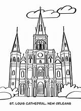 Cathedral Coloring Pages sketch template