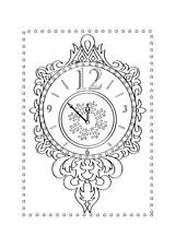 Kolorowanki Zegar  Darmowe kolorowanki Do Wydruku sketch template