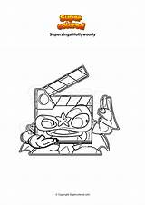 Coloring Pages  Superzings Supercolored sketch template