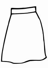 Skirt Coloring Pages Clipart Poodle Clip Skirts Colouring Cliparts Kids  sketch template