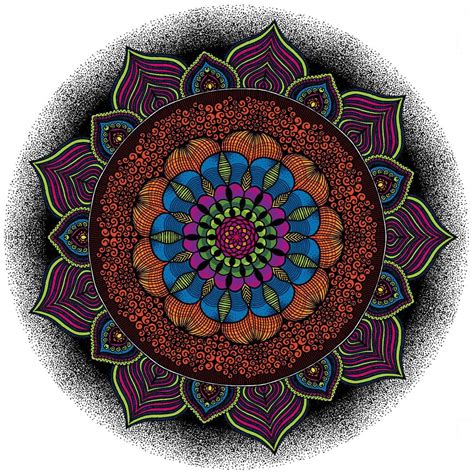 10 Beautiful Mandala Art and Rangoli Designs By Deepali Karanjavkar