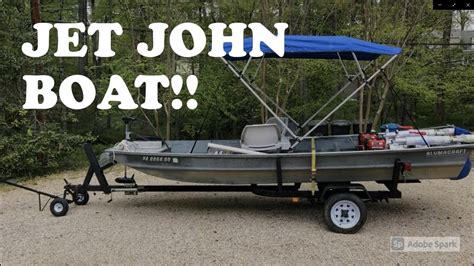 DIY Jet Jon Boat - Summary of Build - YouTube