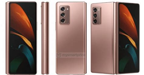 Samsung Galaxy Z Fold 2 5G press renders leak - GSMArena.com news