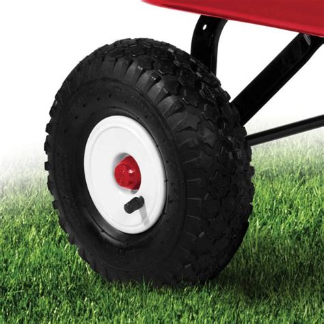 Radio Flyer, Big Red Classic ATW Wagon, All-Terrain Air Tires, Red ...