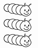 Caterpillar Coloring Pages Free Printable PDF sketch template