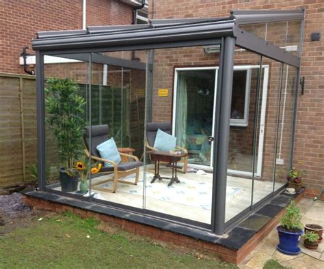 Stylish garden room created with one of our contemporary glass rooms. Supplied and installed in ...