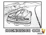 Koenigsegg Coloring Pages sketch template