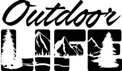 Outdoor Life RV Vinyl Decal -Large Vinyl Monogram - Outdoor Life - Custom RV Decal - Camping ...