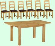 Intotal Little Baddow Compact Dining Set with 4 Chairs - Dining Sets | RG Cole Furniture Limited