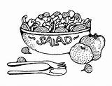 Fruit Salad Coloring Pages sketch template