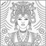 Beautiful Woman Coloring Pages At GetDrawings  Free Download sketch template