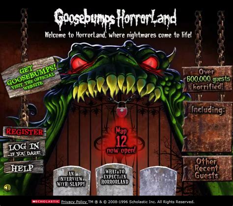 Goosebumps: Enter HorrorLand (2008) - MobyGames