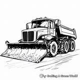 Snow Plow Coloring Pages  Free & Printable sketch template