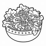 Lettuce Coloring Pages sketch template