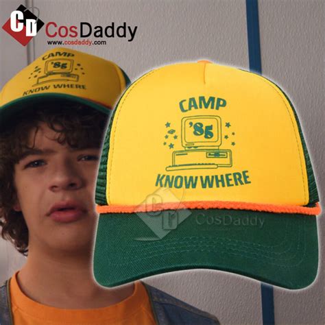 Stranger Things Dustin Shirt Camp Know Where Ringer Tee For Adults