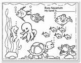 Aquarium Drawing For Kids At GetDrawings  Free Download sketch template