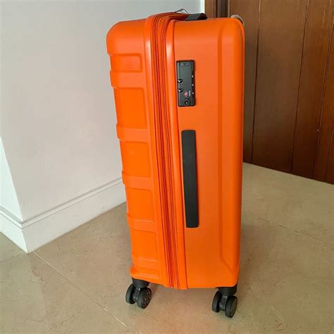 Nautica Luggage 24" and 28" Light Weight Hard Case Orange Brand New, Hobbies & Toys, Travel ...