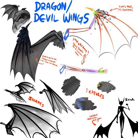 Anime Demon Wings